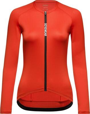 Gore wear spinshift orange women's long sleeve jersey