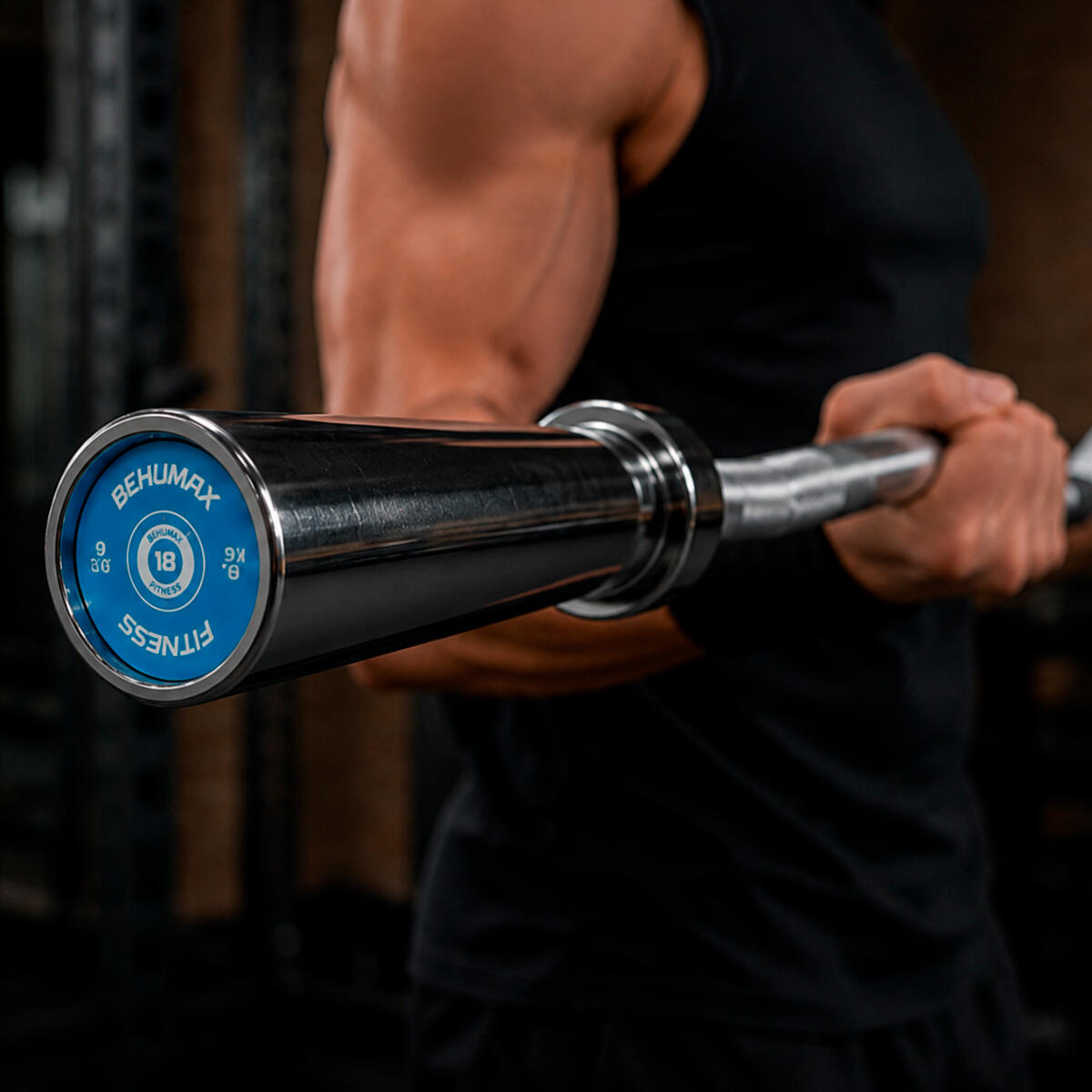 Barra Z de musculação de 1,2 m 4/4