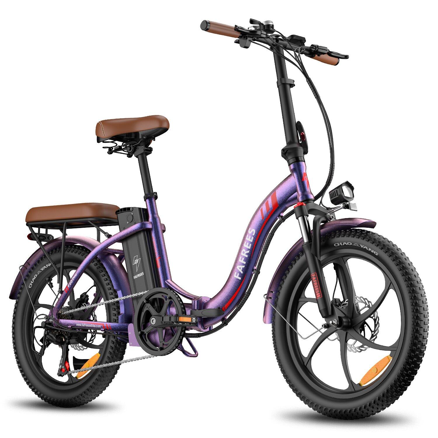 Fafrees F20 Pro Elektrisches Klapprad 250W 36V 20Ah Reichweite 100km 20" 3/7