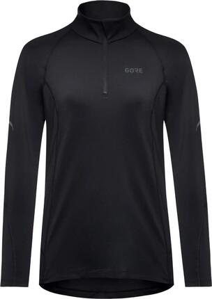 Maillot Manches Longues Gore Wear 1/4 Zip Noir Femme
