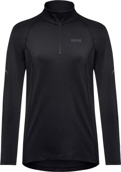 Maillot Manches Longues Gore Wear 1/4 Zip Noir Femme