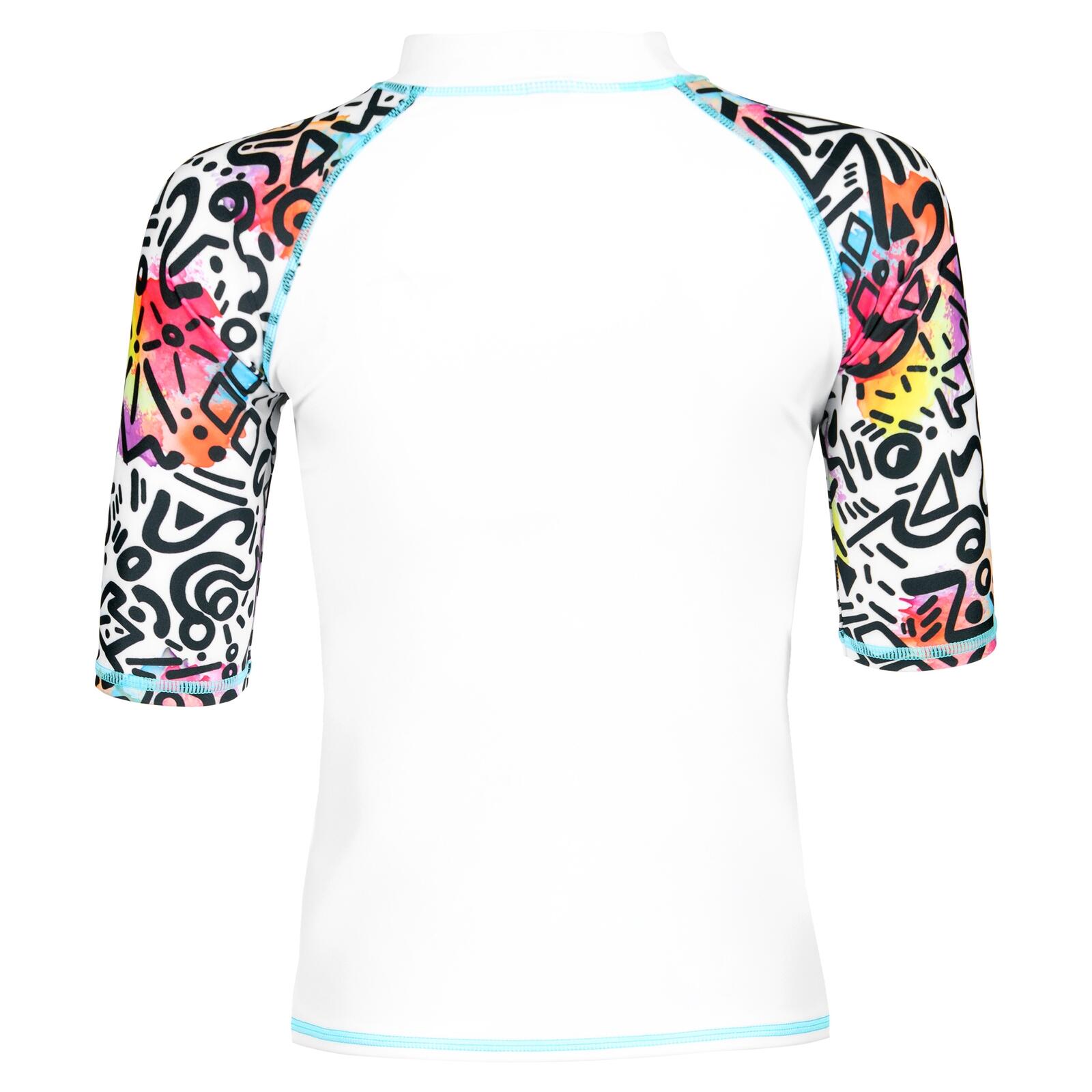 UV-Shirt bequem leicht schnelltrocknend Unisex - Rash Vest S/S Allover 2/6