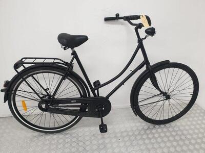 Damesfiets zwart - city speed, 58 cm