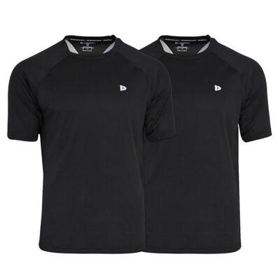 2-pack donnay heren multisport t-shirt andre