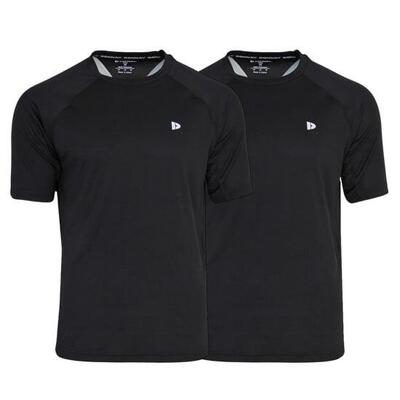 2-pack donnay heren multisport t-shirt andre
