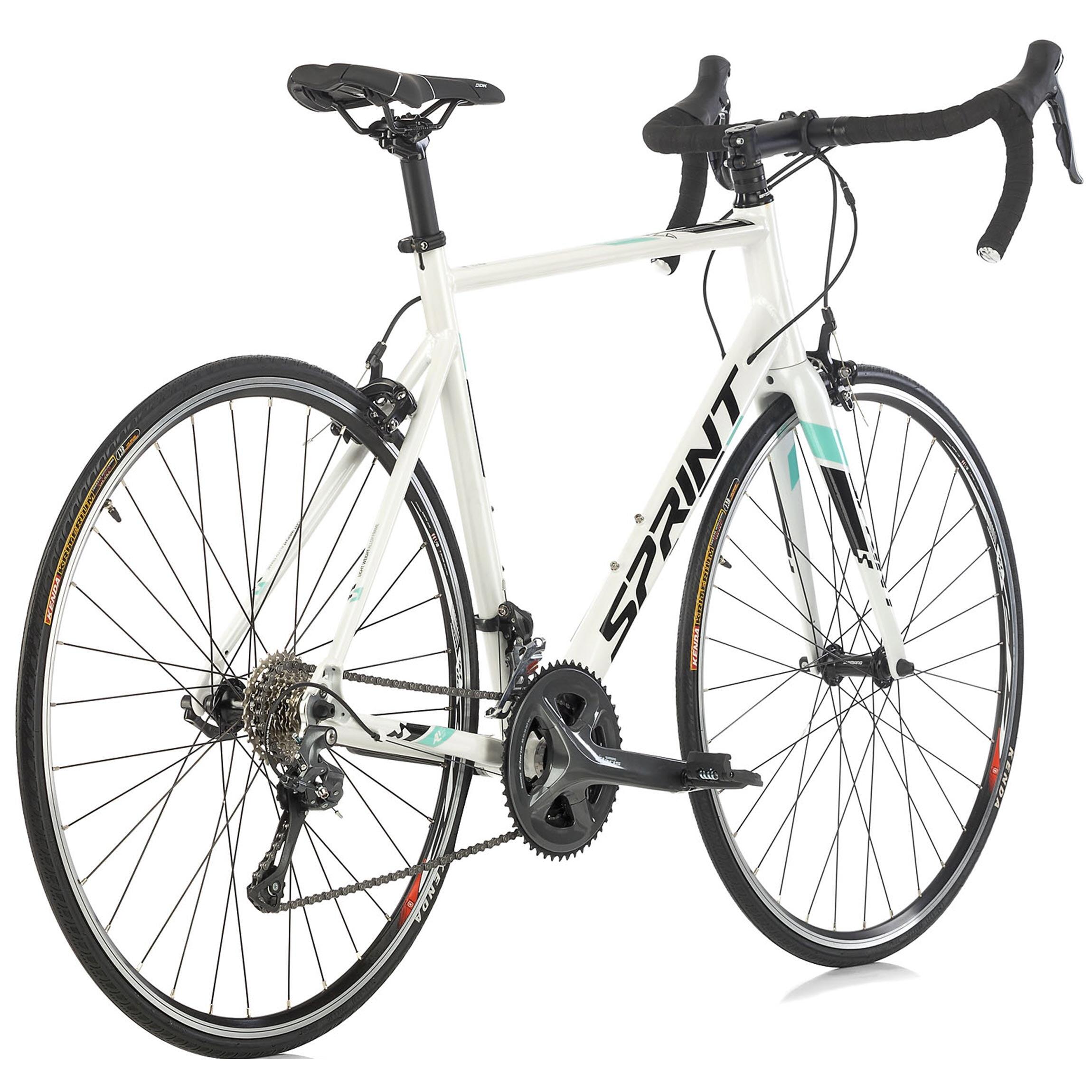 28" Herren Rennrad SPRINT MONZA RACE Fahrrad CARBON GABEL 2 x 8 Gang SHIMANO 3/3