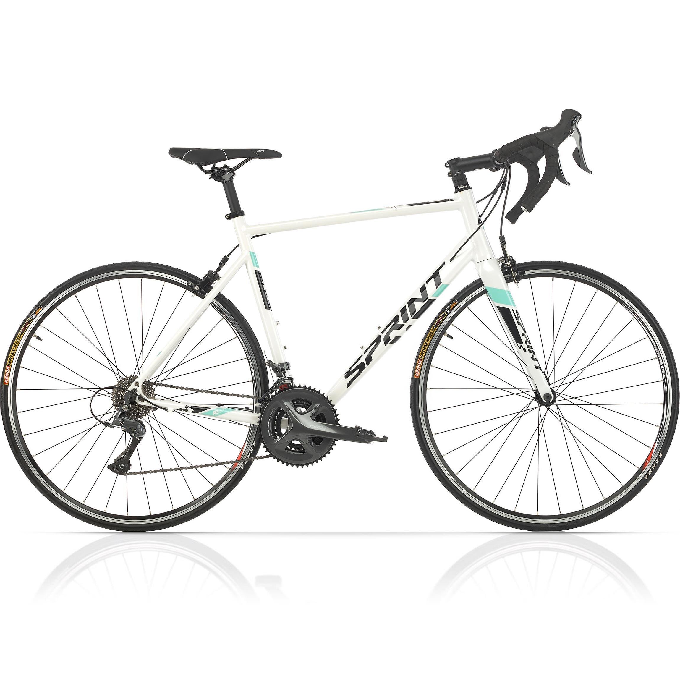 28" Herren Rennrad SPRINT MONZA RACE Fahrrad CARBON GABEL 2 x 8 Gang SHIMANO 1/3
