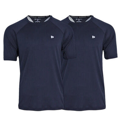 2-pack donnay heren multisport t-shirt andre