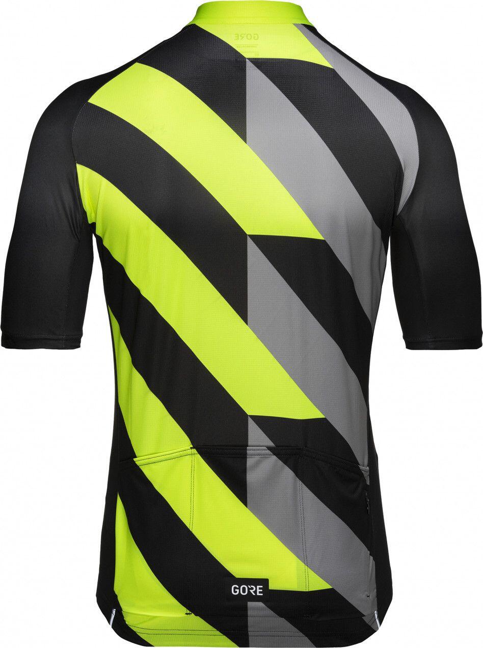 Maillot mangas cortas Gore Wear Signal negro amarillo fluo 2/2