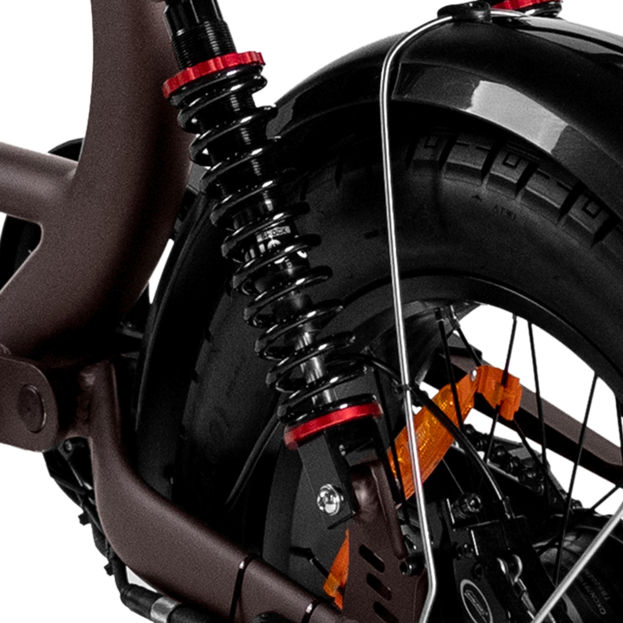 E-Fatbike 25 km/h accélérateur 500W | 20" Fat Tires | 48V | 70 km 5/6