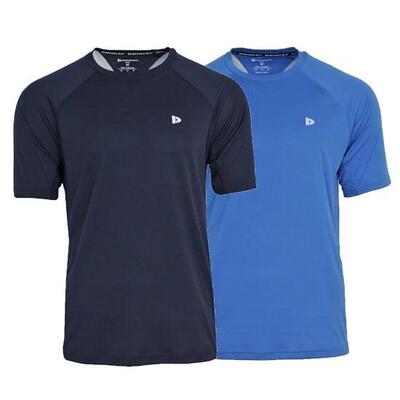 2-pack donnay heren multisport t-shirt andre