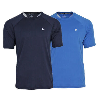 2-pack donnay heren multisport t-shirt andre