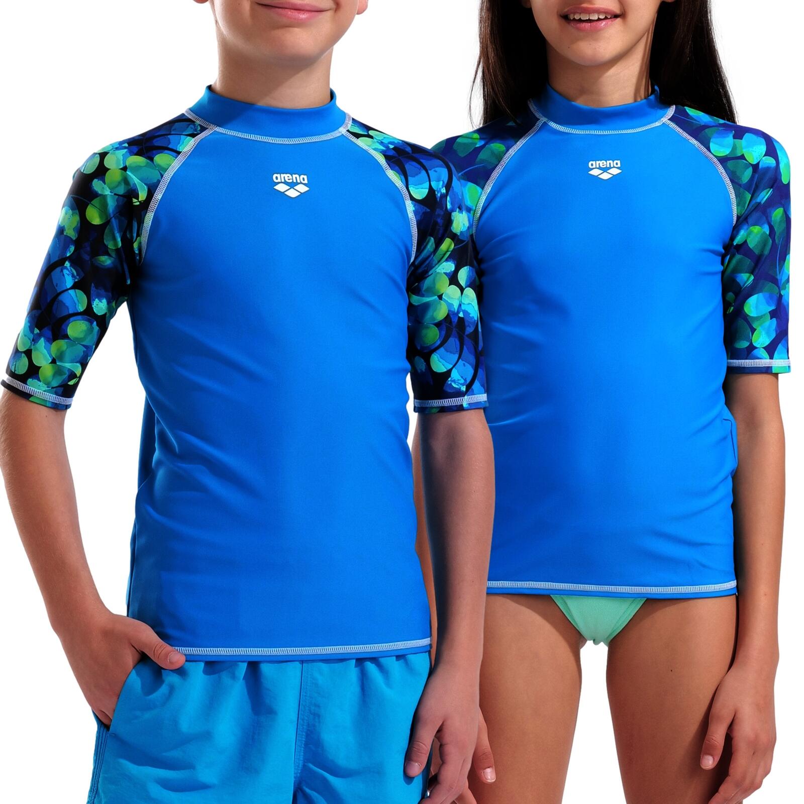 UV-Shirt bequem leicht schnelltrocknend Unisex - Rash Vest S/S Allover 3/6