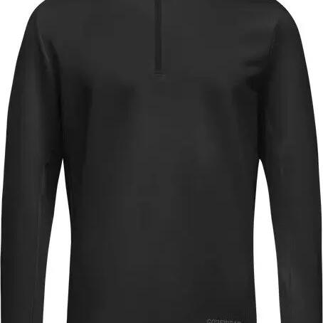 Gore Wear 1/4 Zip Everyday Mid Long Sleeve Jersey Black