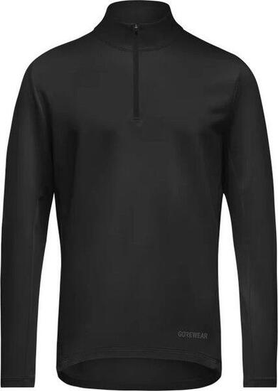 Gore Wear 1/4 Zip Everyday Mid Maglia a maniche lunghe Nero