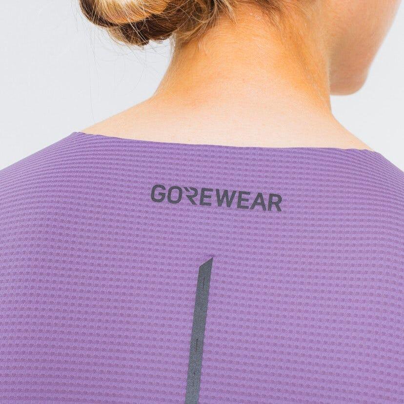 Camiseta de manga corta Gore Wear Contest 2.0 para mujer Morado 5/5