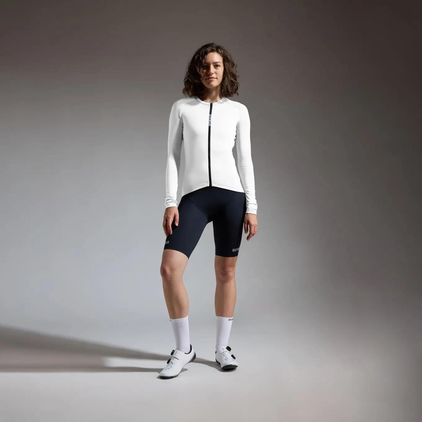 Gore Wear Spinshift Langarmtrikot für Damen, weiß 6/6