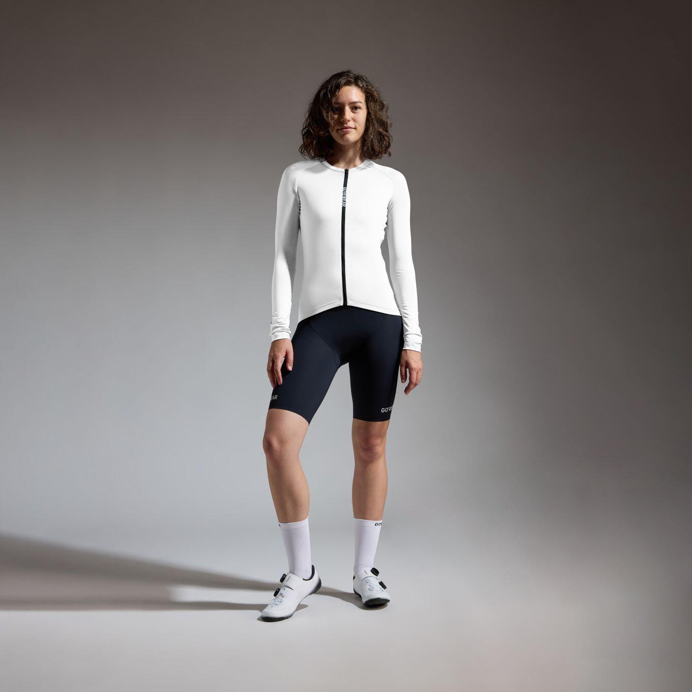 Maillot de manga larga Gore Wear Spinshift blanco para mujer 6/6