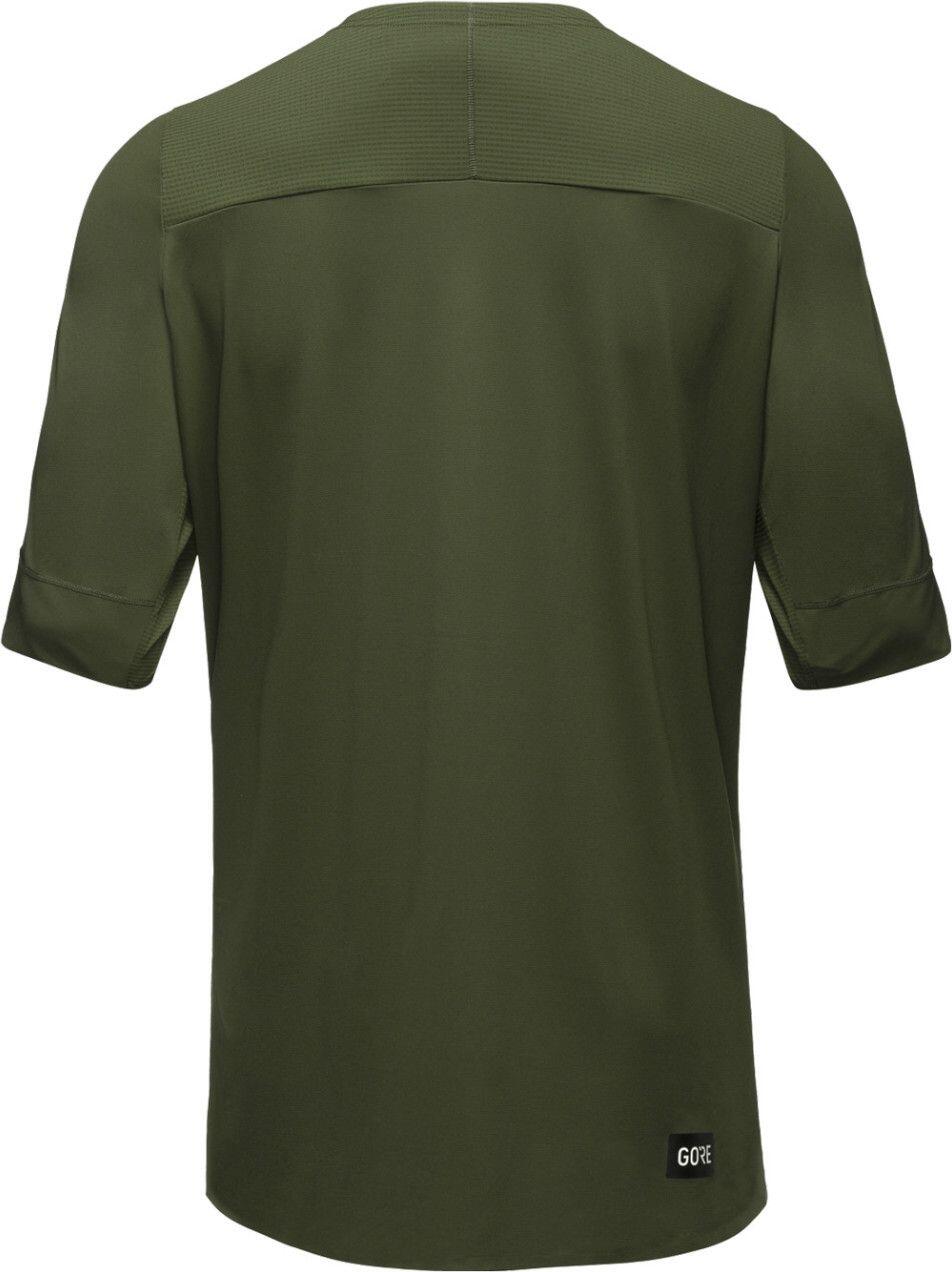 Maillot Gore Wear TrailKPR manga corta oliva 3/7