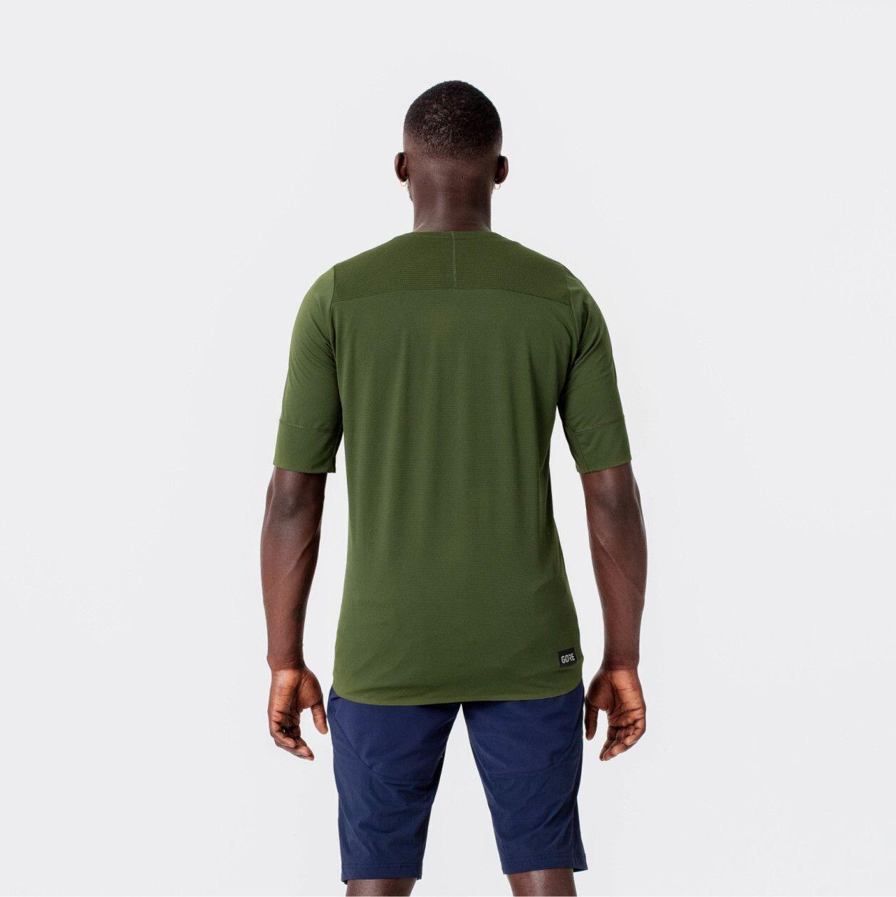 Maillot Gore Wear TrailKPR manga corta oliva 6/7