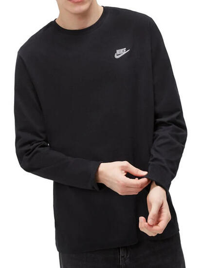 T-shirt à manches longues pour homme NIKE NSW CLUB LONG-SLEEVE TEE