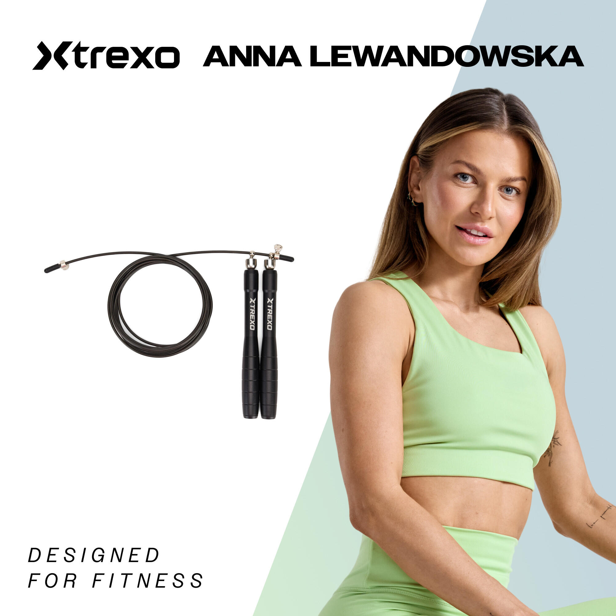 XTREXO Alu-Speed-Springseil 2/7