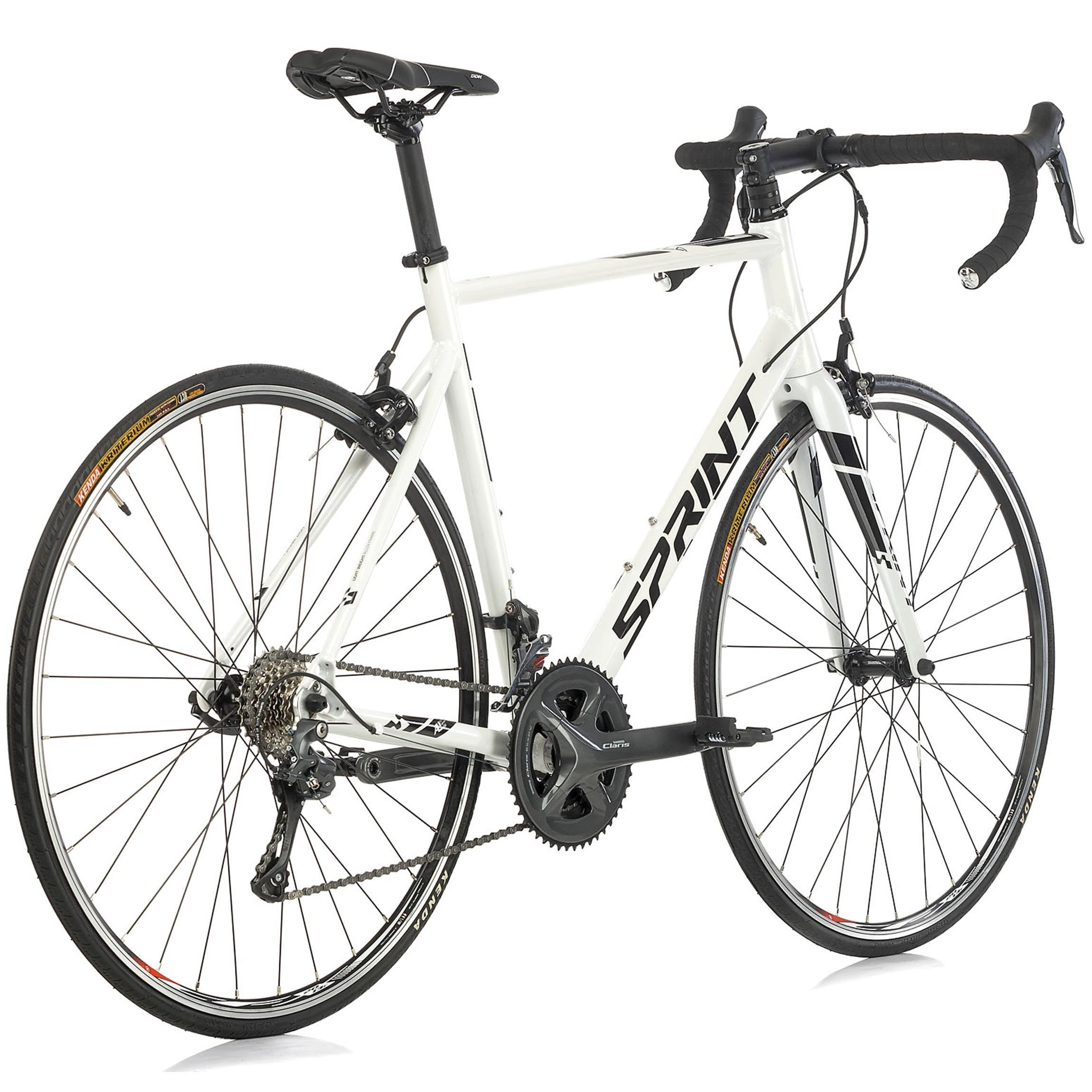 28" Herren Rennrad SPRINT MONZA RACE Fahrrad CARBON GABEL 2 x 8 Gang SHIMANO 3/3