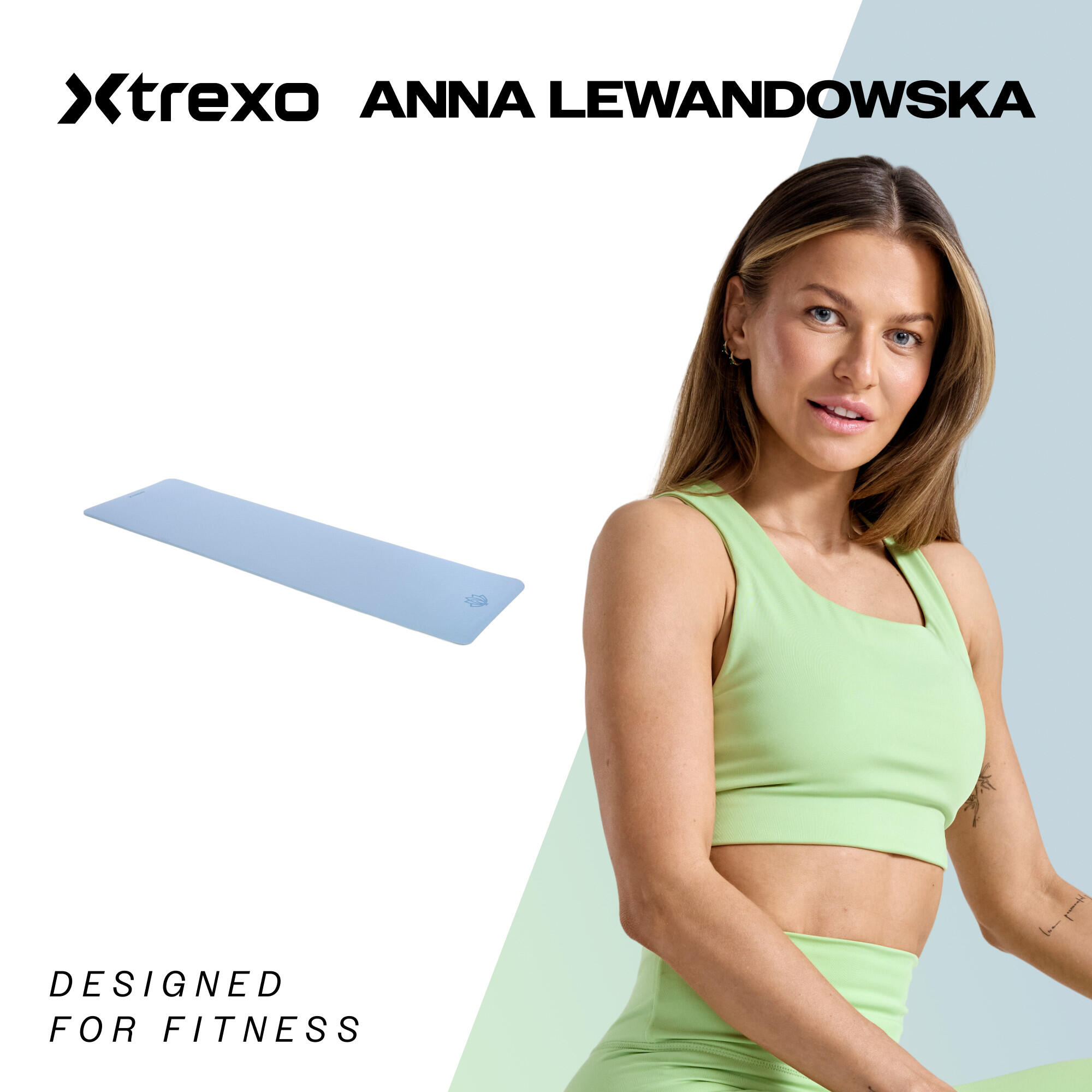 XTREXO TXO-B4Z003-BL fitnessmat 2/7