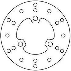 TRW Lucas Brake Disc Rotor MST241 — Rigid.