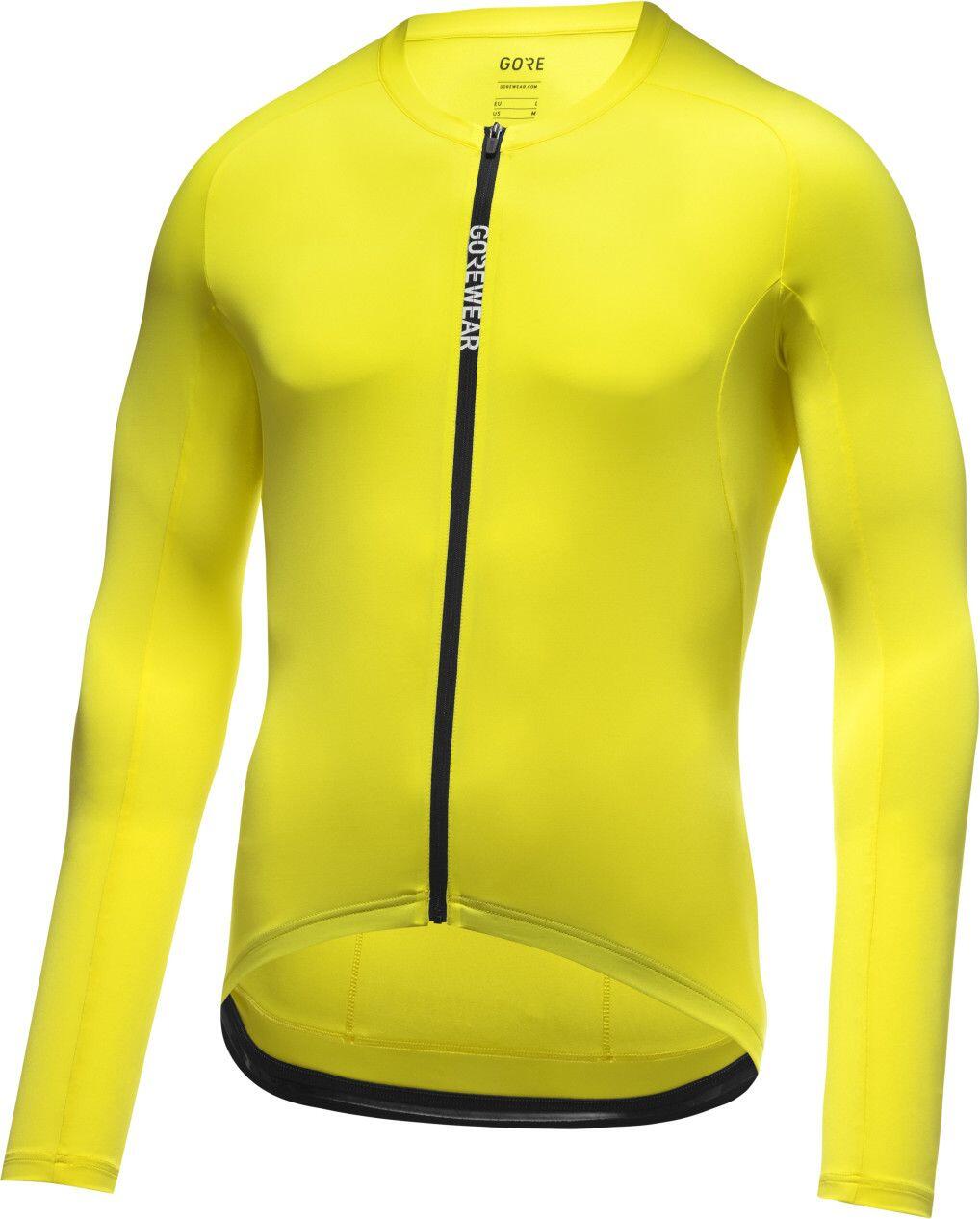 Maillot de manga larga Gore Wear Spinshift Amarillo Neón 3/3