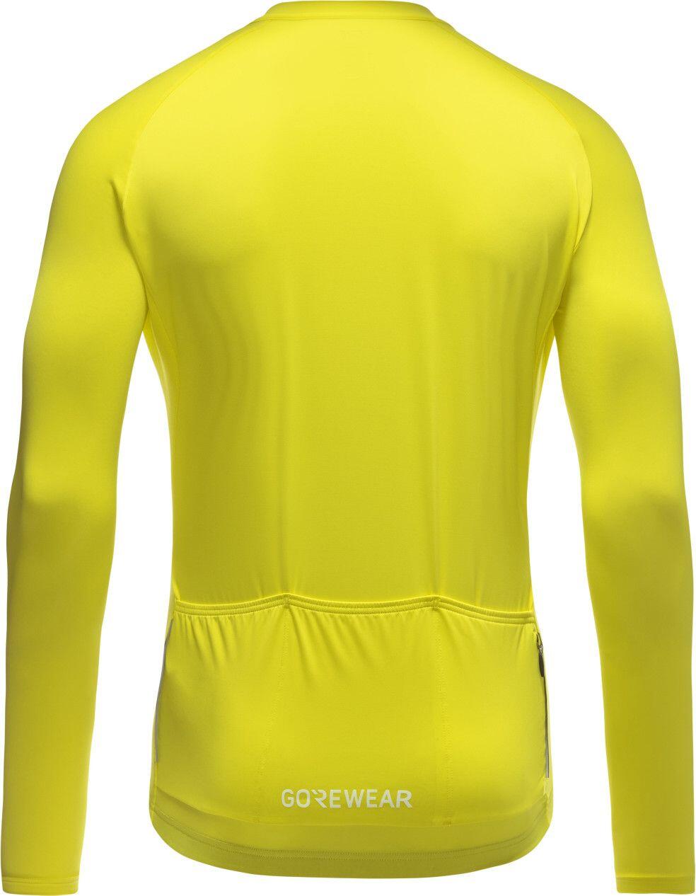 Maillot de manga larga Gore Wear Spinshift Amarillo Neón 2/3