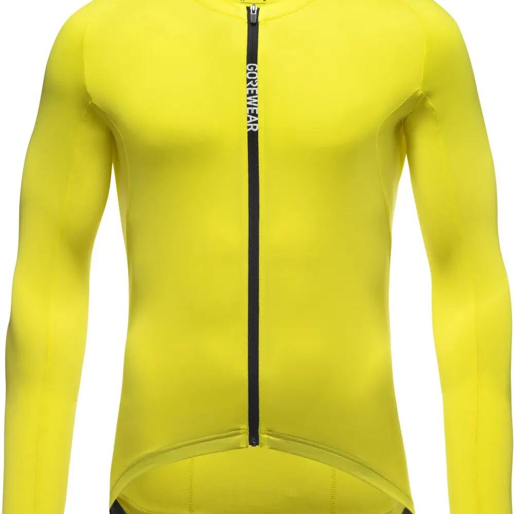 Gore Wear Spinshift Neon Yellow Long-Sleeve Jersey