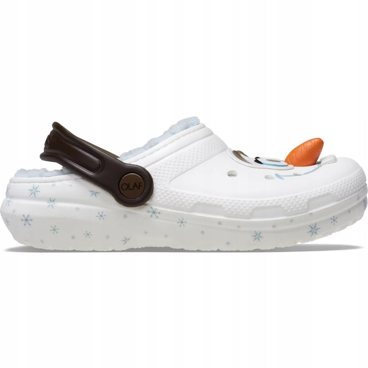 Chodaki Dla Dzieci Crocs Classic Frozen Olaf Lined Clog 3/6