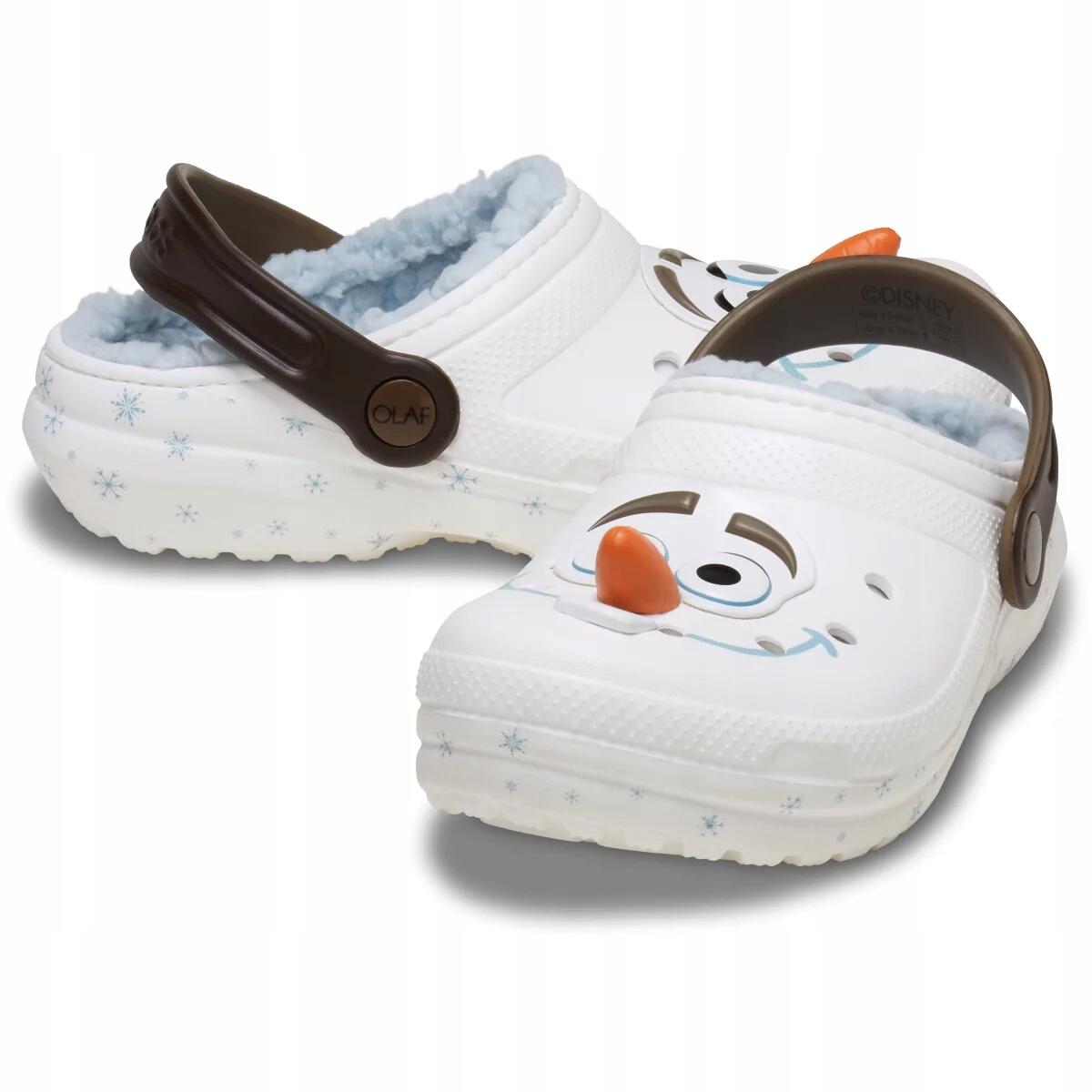 Chodaki Dla Dzieci Crocs Classic Frozen Olaf Lined Clog 2/6