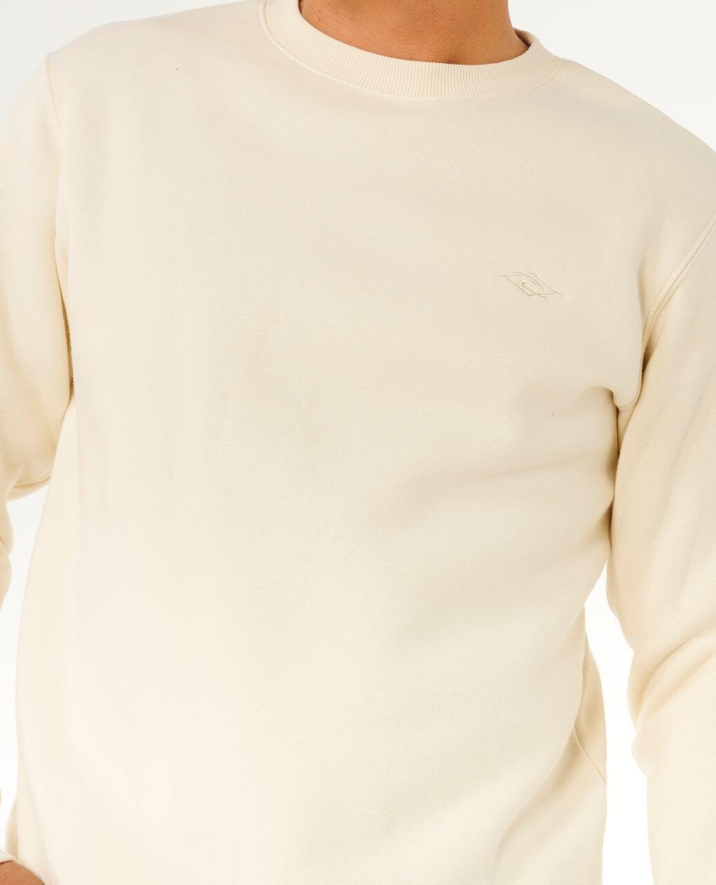 Sweat Homme Classic Surf Crew - Bone 5/6