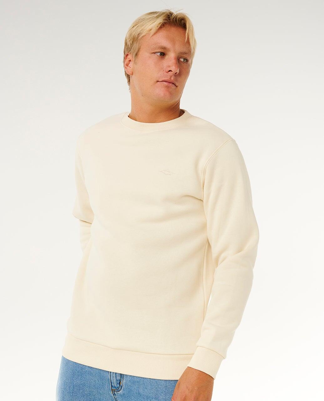 Sweat Homme Classic Surf Crew - Bone 6/6