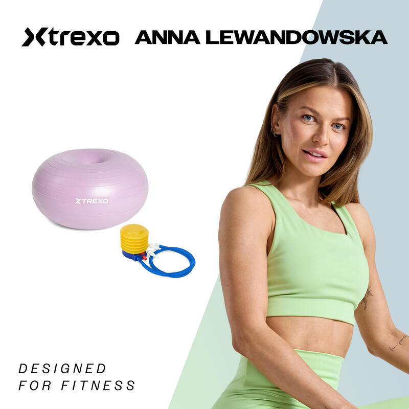 Minge de gimnastică XTREXO Donut