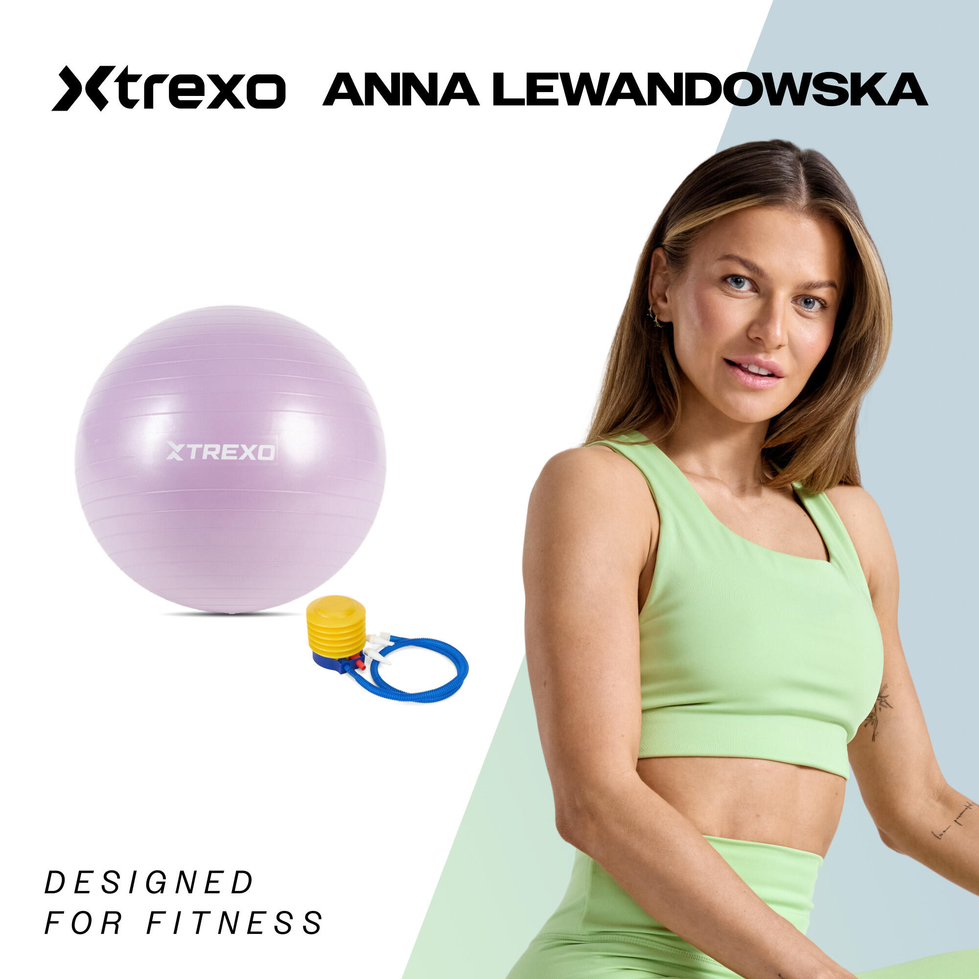 Palla da ginnastica XTREXO TXO-B4Z008-VT 2/7