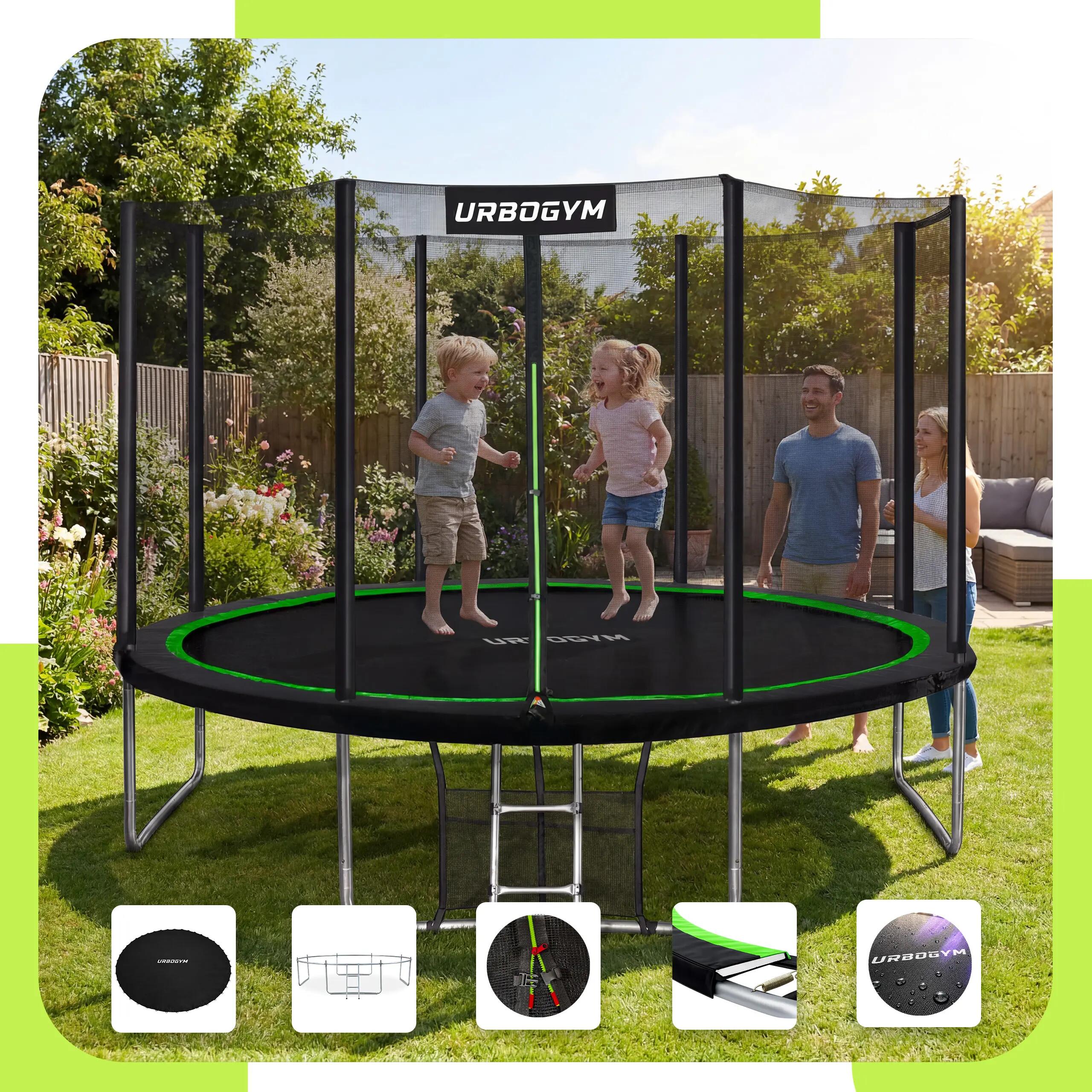 Trampolina ogrodowa Urbogym Classic 12FT 374 cm 2/7