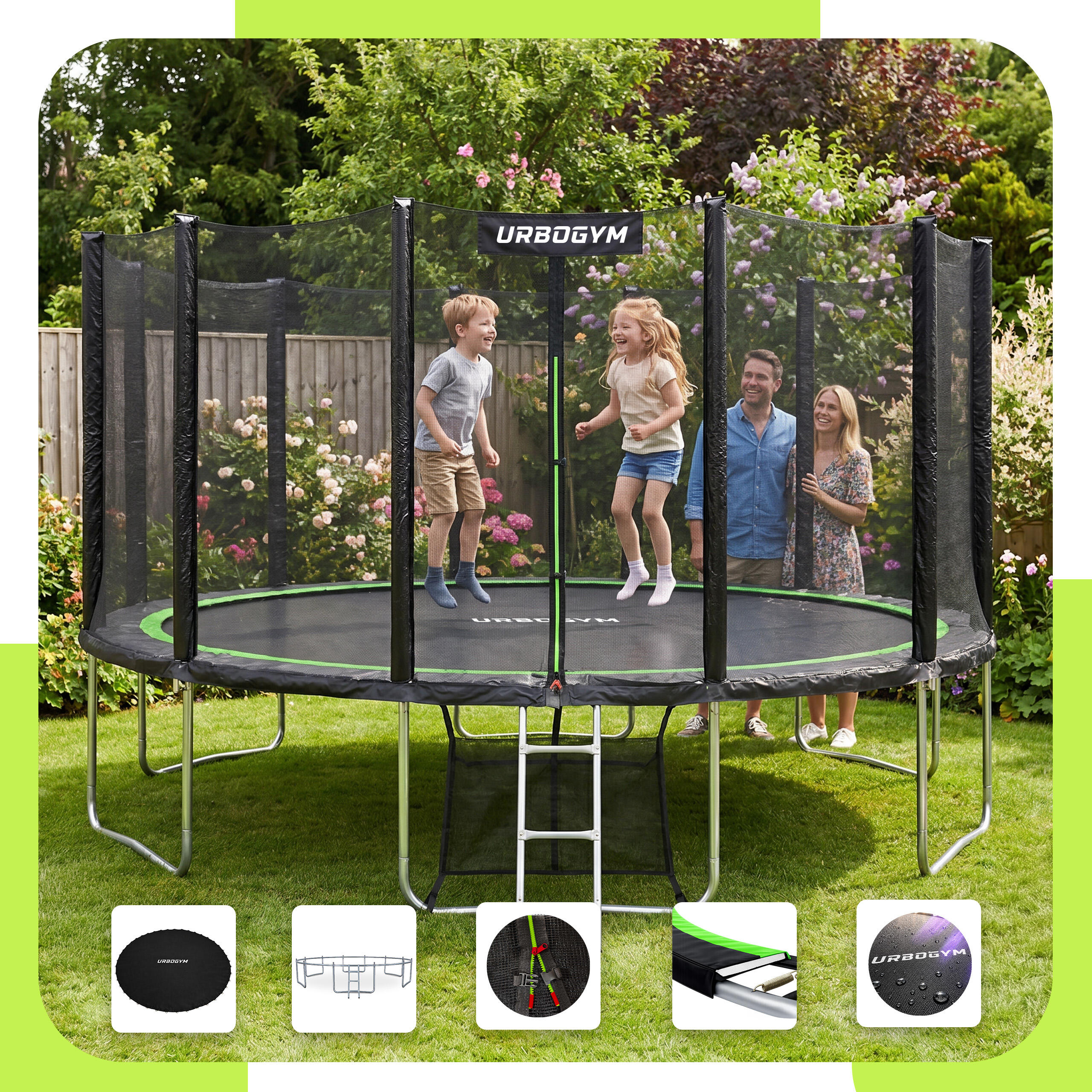 Trampolina Ogrodowa CLASSIC 16FT