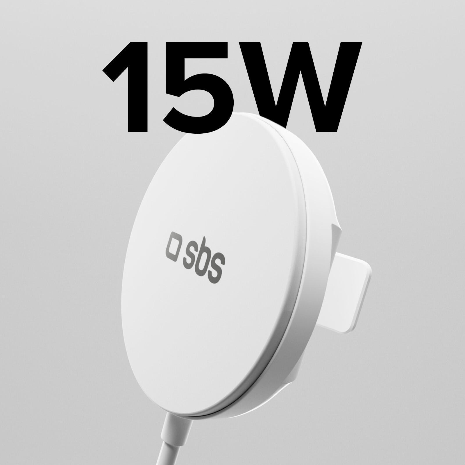 Base de charge sans fil Qi2 compatible MagSafe 15 W et fonction support 3/7
