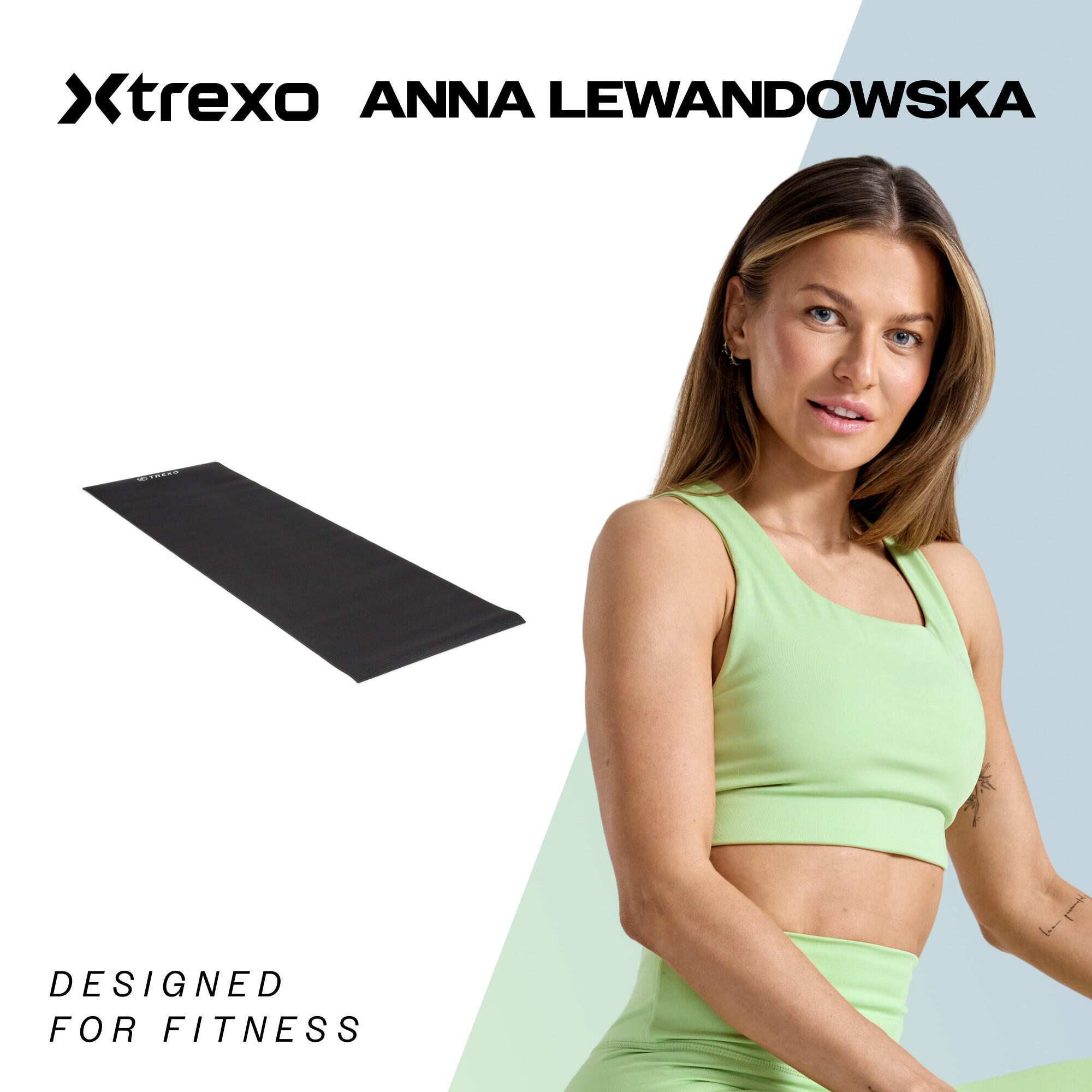Tapis de yoga XTREXO en PVC 2/7