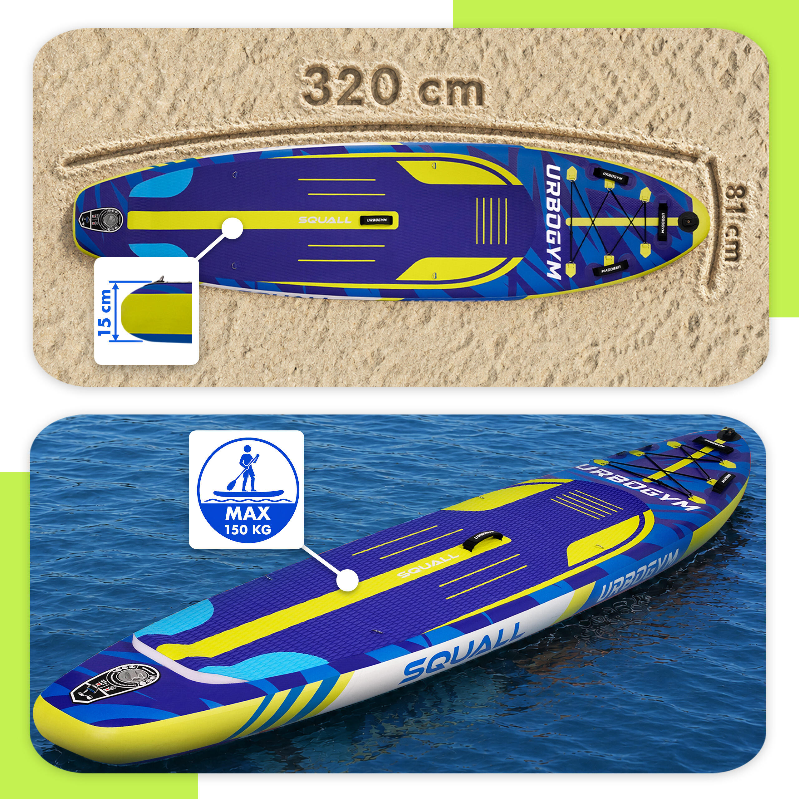 Deska SUP SQUALL 320 2/7