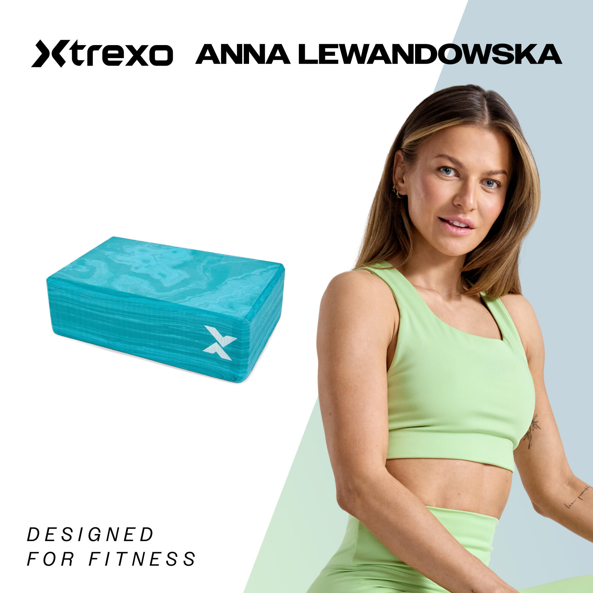 XTREXO TXO-B4Z076-GN bloque de yoga 2/7