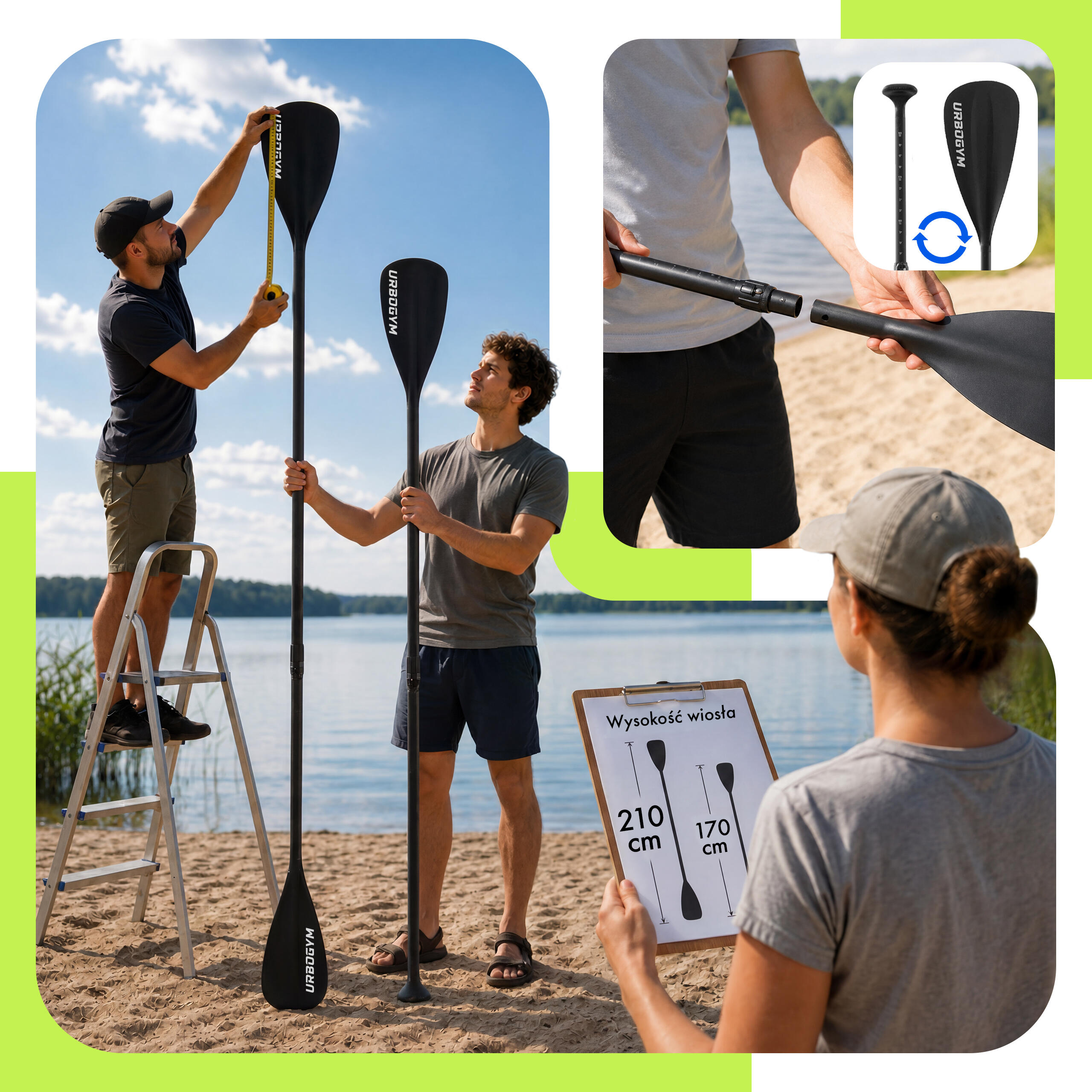 Deska SUP SQUALL 320 4/7