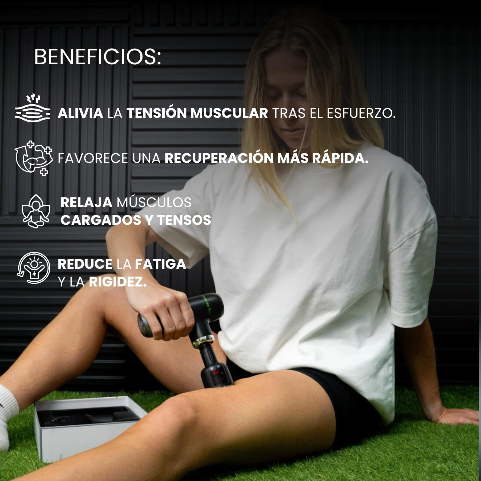 Be-In 01 - Pistola de massagem muscular de alto desempenho 4/7