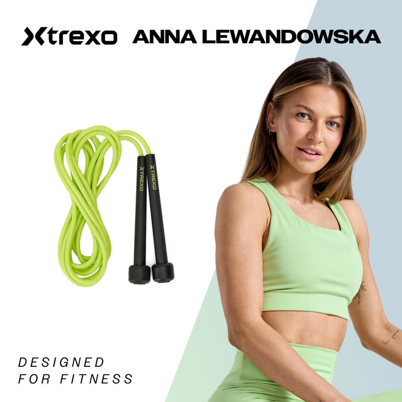 XTREXO Basic lime ugrókötél