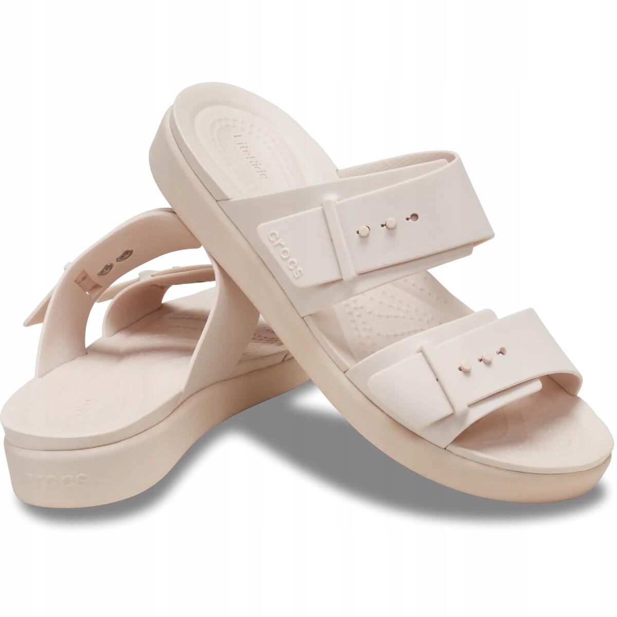 Sandały dla Kobiet Crocs Brooklyn Buckle Low. 2/6