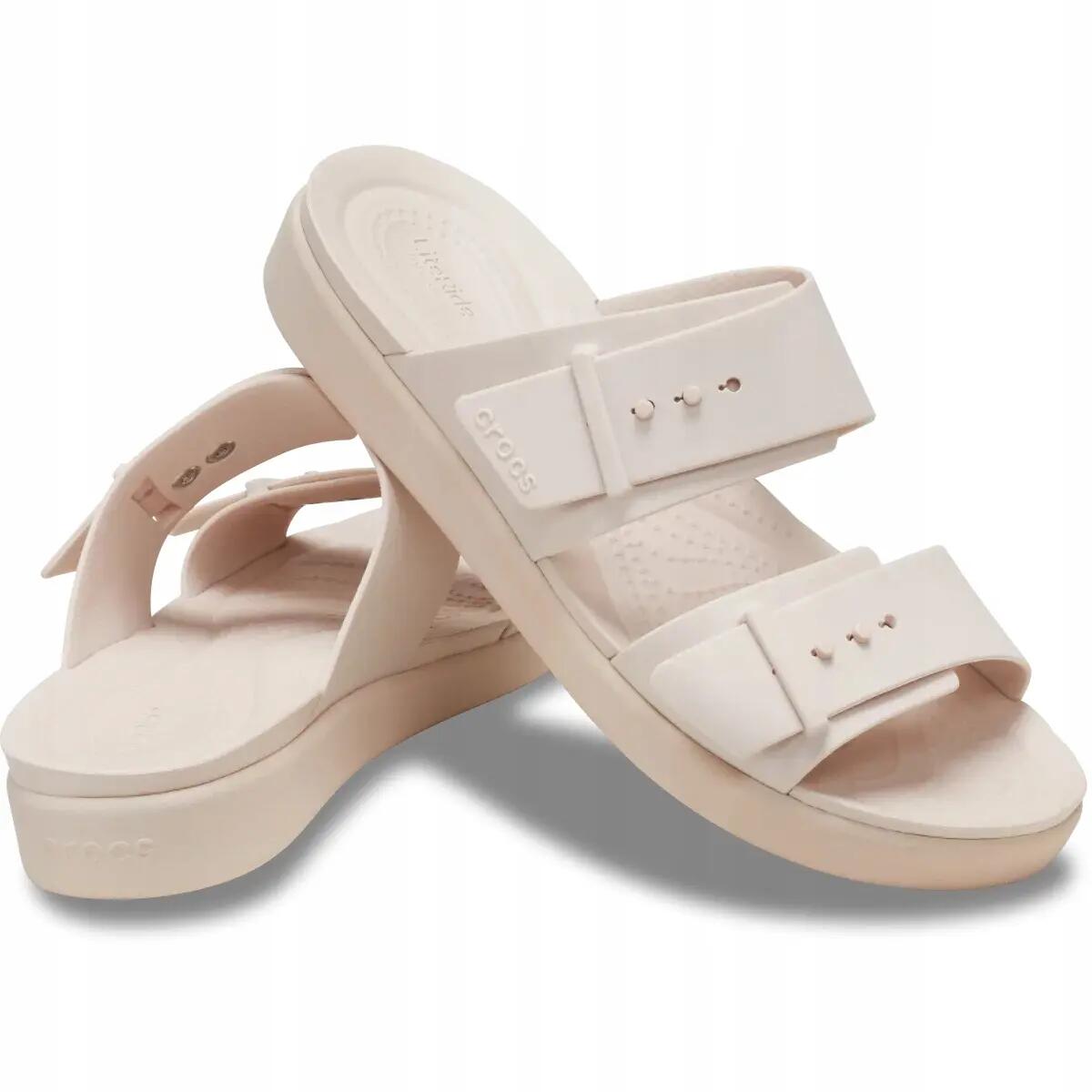 Sandały dla Kobiet Crocs Brooklyn Buckle Low. 2/6