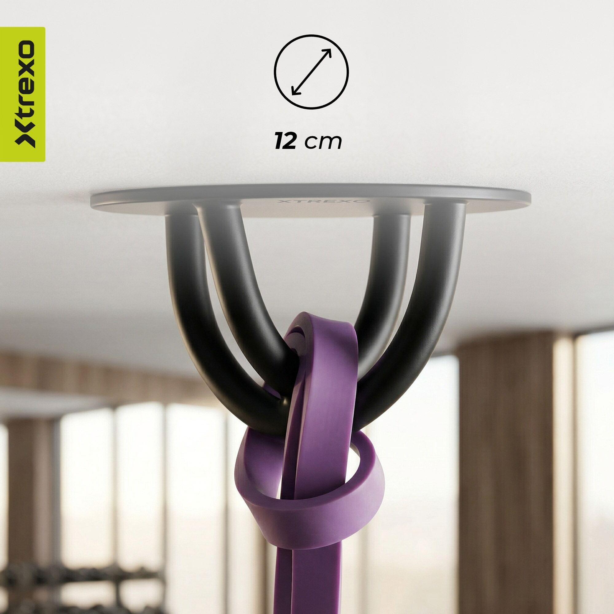 Support mural pour sangles d'entraînement XTREXO TXO-B4Z064-BK 3/7